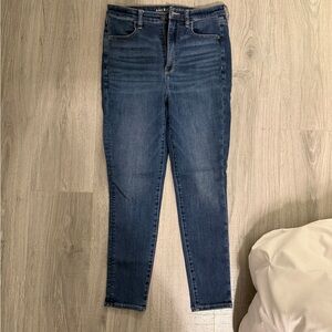 American Eagle Outfitters Dark Blue Skinny Jeans